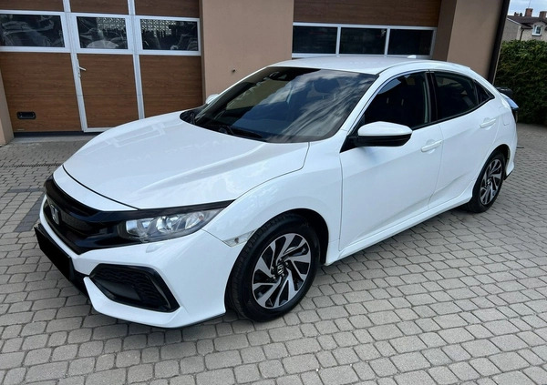 Honda Civic cena 57900 przebieg: 124000, rok produkcji 2017 z Knurów małe 301